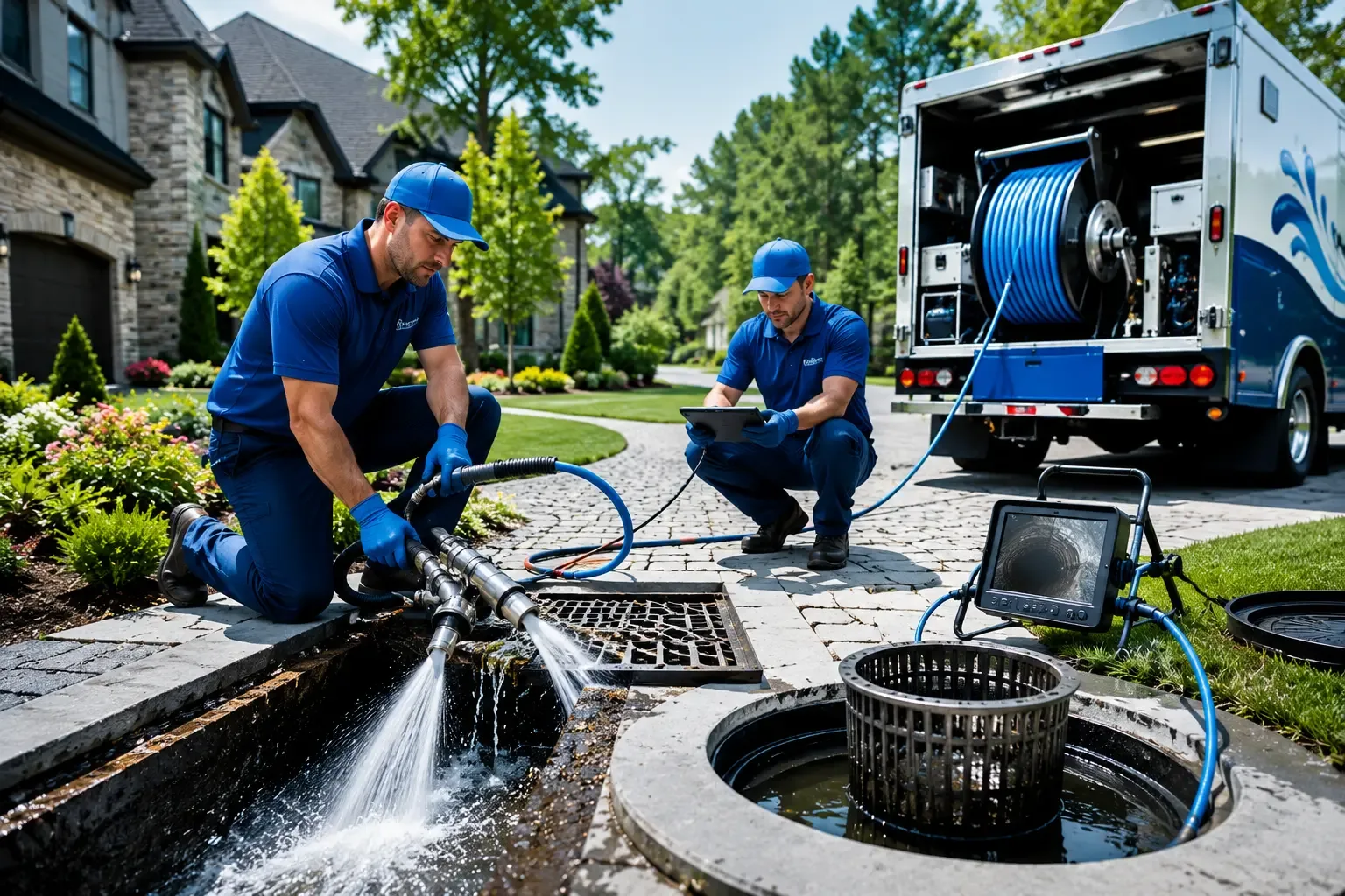Local outdoor drain cleaning professionals in Tullos, LA
